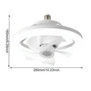 Foco LED Multifuncional con Ventilador 360° y Aromaterapia