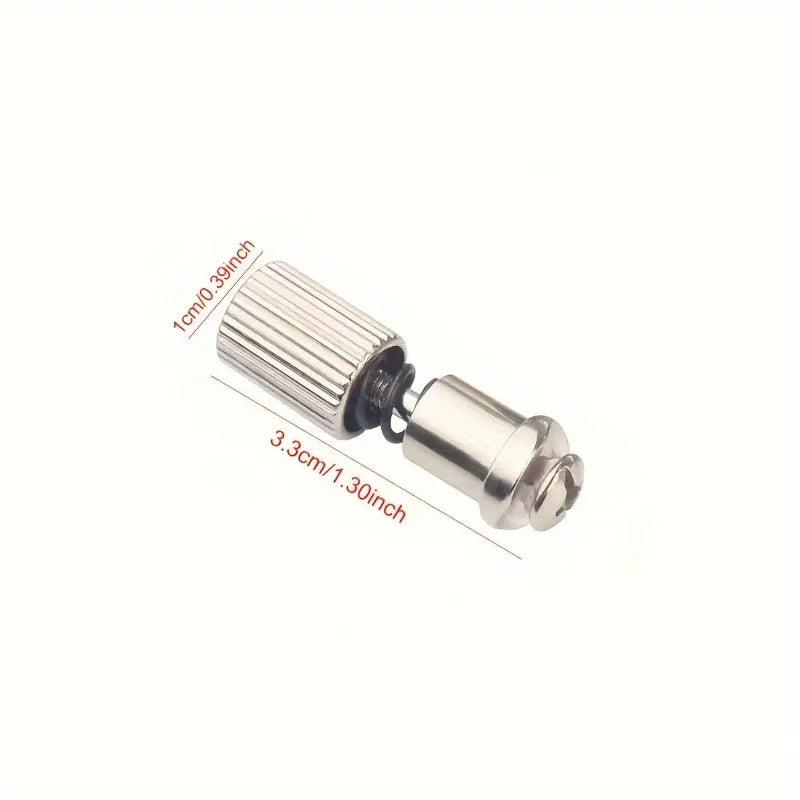 PACK DE 2 TORNILLOS DE PIE DE PRESIÓN DE MAQUINA DE COSER