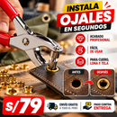 PERFORADOR PROFESIONAL PARA OJALES + 200 OJALES GRATIS! 🎁