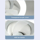 Foco LED Multifuncional con Ventilador 360° y Aromaterapia