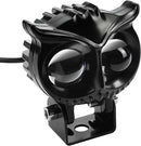 Faro LED con forma de búho para autos y motos