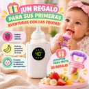 CALENTADOR DE BIBERON EXPRÉS + CHUPÓN PARA FRUTA 🍼🎁