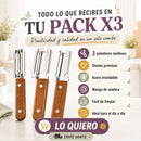 PACK X3 PELADOR MULTIUSO