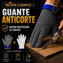 DUO ANTICORTE PRO – Guante de Acero + Guante Protector 🧤