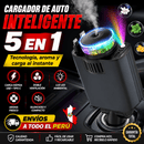CARGADOR DE AUTO INTELIGENTE 5 EN 1 PREMIUM
