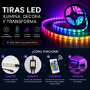 TIRAS LED DE FUEGOS ARTIFICIALES