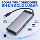 HUB MULTIPUERTO PRO USB-C