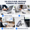 HUB MULTIPUERTO PRO USB-C