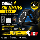 Cargador Magnético 3 en 1 Premium