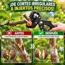 Tijera de Poda Experta 2 en 1 + AFILADOR DE CUCHILLOS GRATIS 🎁