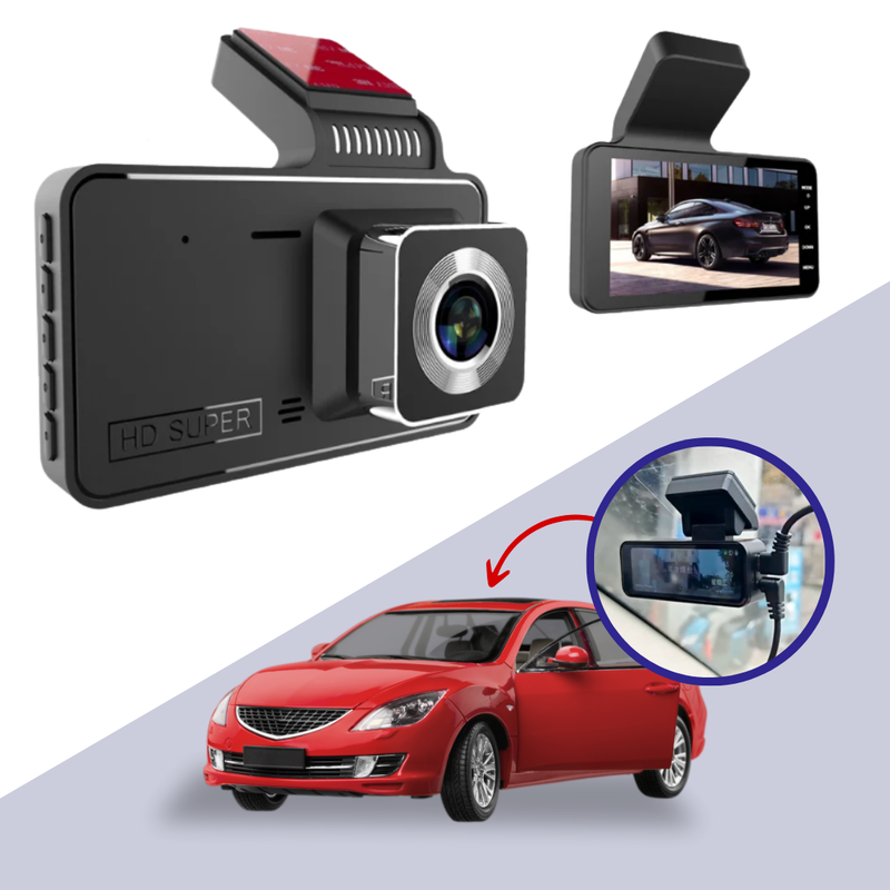 CÁMARA DVR PARA AUTO CON DETECCIÓN DE MOVIMIENTO
