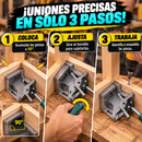 Abrazadera Escuadra Pro Max + LINTERNA MULTIFUNCIONAL GRATIS 🎁