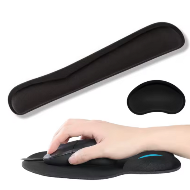 KIT REPOSA MUÑECAS ERGONÓMICO PARA TECLADO Y MOUSE