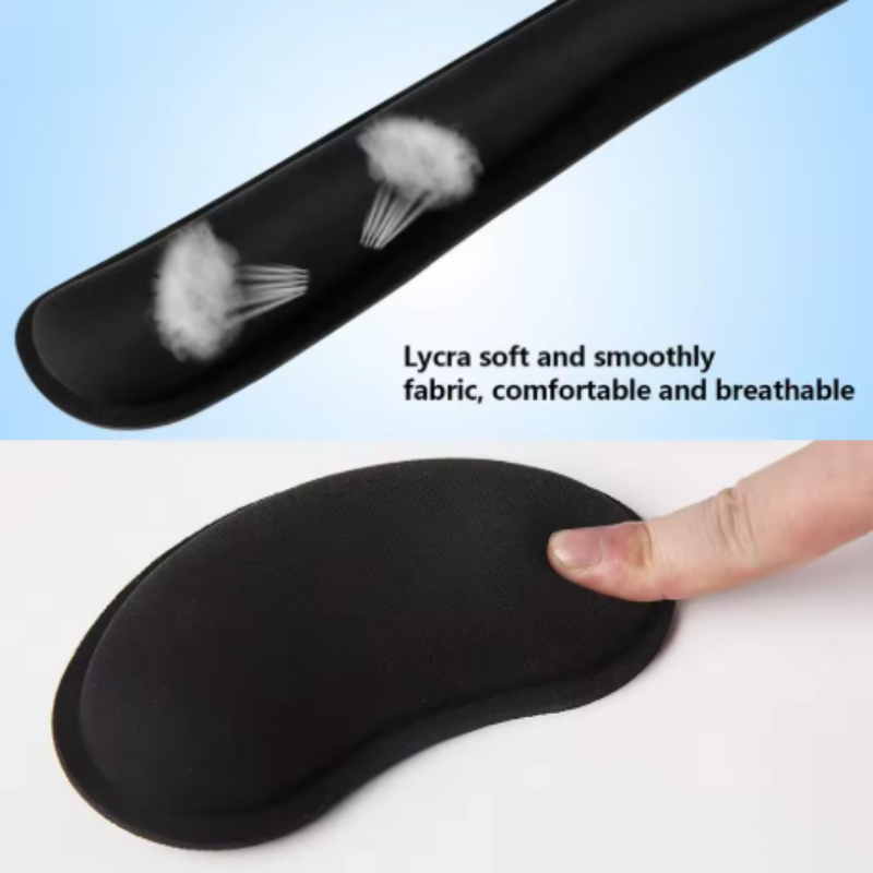 KIT REPOSA MUÑECAS ERGONÓMICO PARA TECLADO Y MOUSE