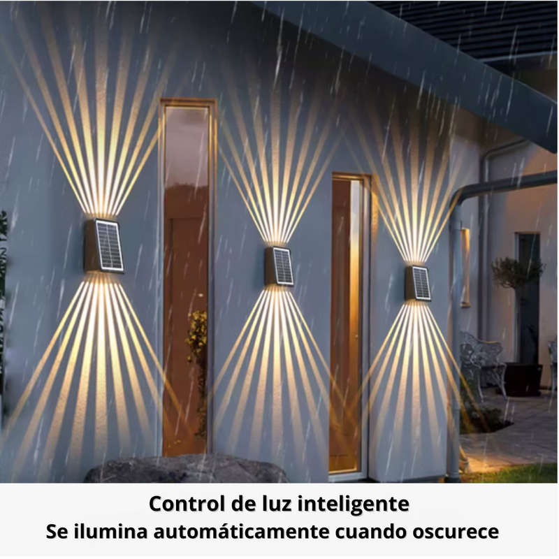 LAMPARA SOLAR PARA PARED