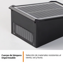 LAMPARA SOLAR PARA PARED