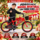 BICICLETA TURBO KIDS 20