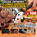 Alicate Perforador de Ojales Pro + 100 Ojales Gratis 🎁