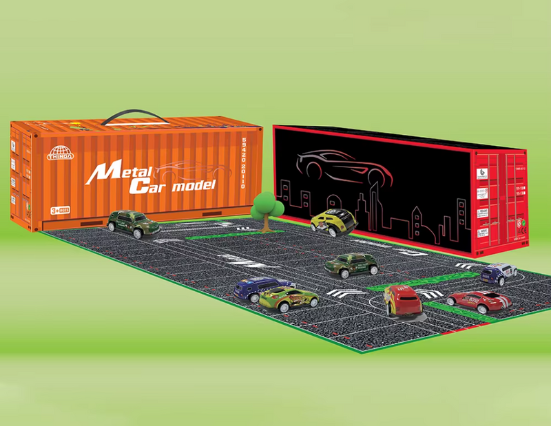 JUEGO DE MINI COCHES DE 48 PIEZAS