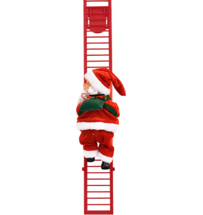 SANTA ESCALADOR CON MOVIMIENTO