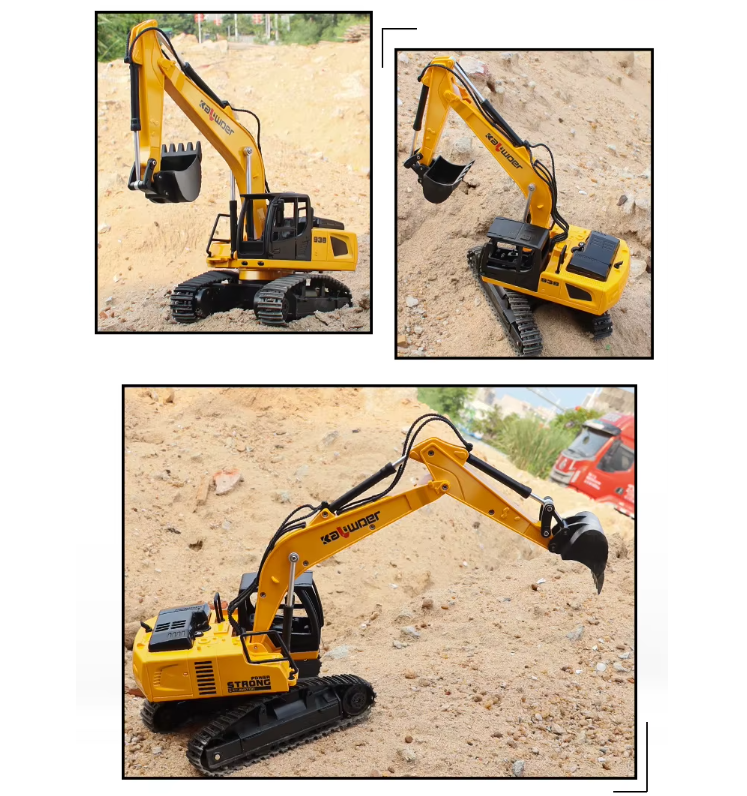 EXCAVADORA A CONTROL REMOTO