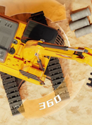 EXCAVADORA A CONTROL REMOTO