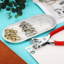 Perforador de ojales + 100 ojales | 9.5 mm