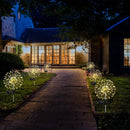 Set de Luces Led Solares Fuegos Artificiales 🎅