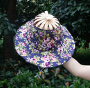 SOMBRERO ABANICO DE BAMBÚ
